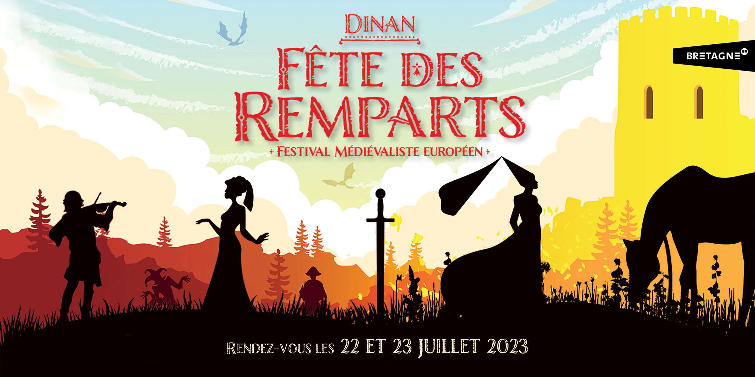 Fête-des-Remparts-Dinan-Bretagne-Festival-Médiéval-Européen